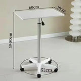 Movable Lifting Small Table with Pulley Small Sofa