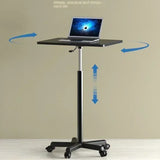 Movable Lifting Small Table with Pulley Small Sofa