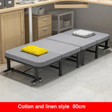 Multi-function Bedroom 189*80*27CM Single Folding Beds Portable Office