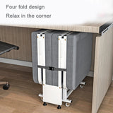 Multi-function Bedroom 189*80*27CM Single Folding Beds Portable Office