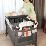 Multi-functional Children's Beds Foldable Baby Cradle Bed Portable