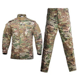 Multicam Camo Male Security Combat Uniform Uniform Tactical