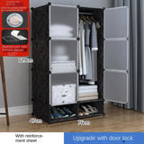 Multifunction Home Bedroom Furniture Wardrobe Folding Storage Dressing