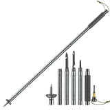 Multifunction Trekking Poles Mountaineering Collapsible Outdoor Supplies Equipment