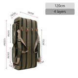 Multifunctional Fishing Rod Bag 2/3/4 Layers 80CM-130CM Fishing