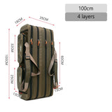 Multifunctional Fishing Rod Bag 2/3/4 Layers 80CM-130CM Fishing