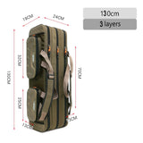 Multifunctional Fishing Rod Bag 2/3/4 Layers 80CM-130CM Fishing