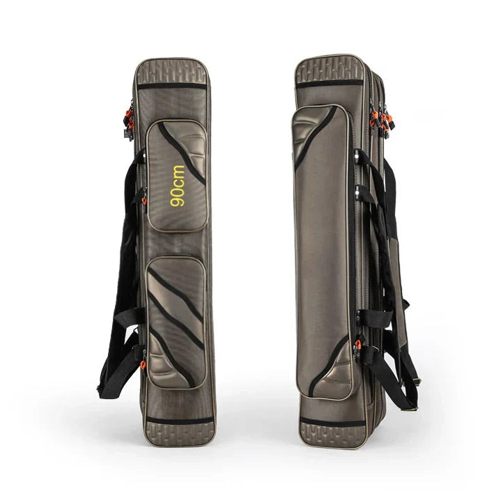 Multifunctional Hard Spinning Fishing Rod Bag 2/3/4 Layers