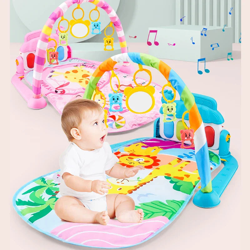 Musical Baby Activity Gym Rack Play Mat Kid