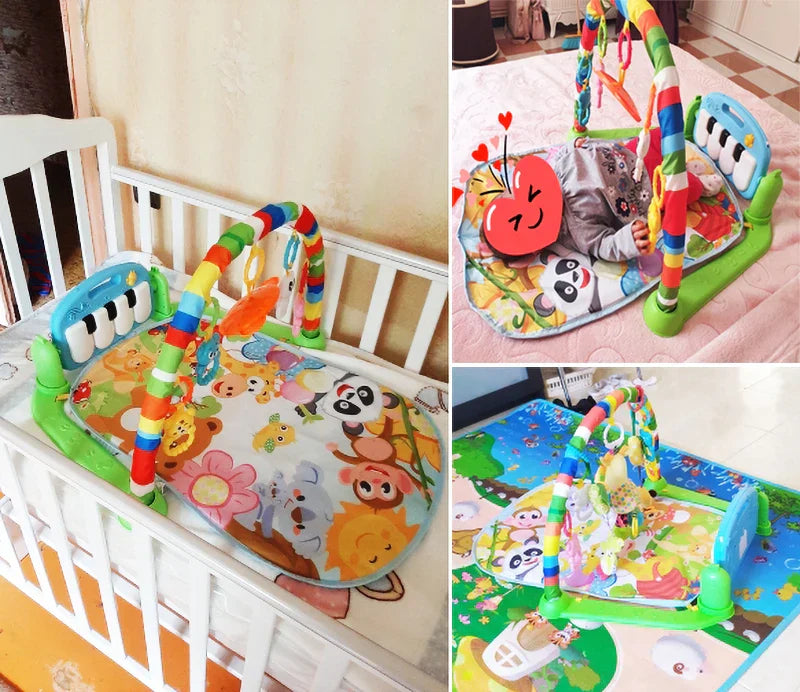 Musical Baby Activity Gym Rack Play Mat Kid