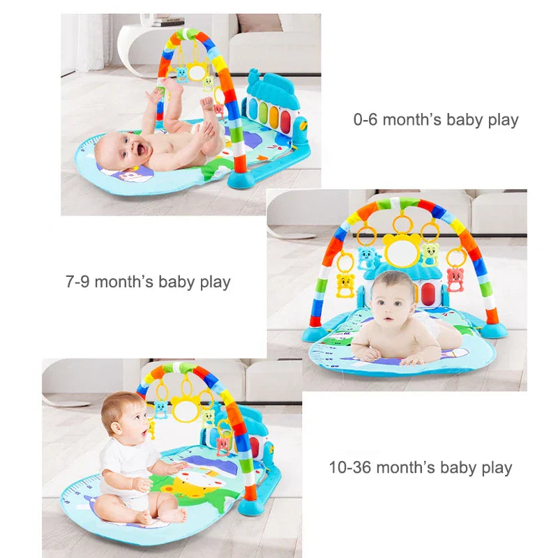 Musical Baby Activity Gym Rack Play Mat Kid