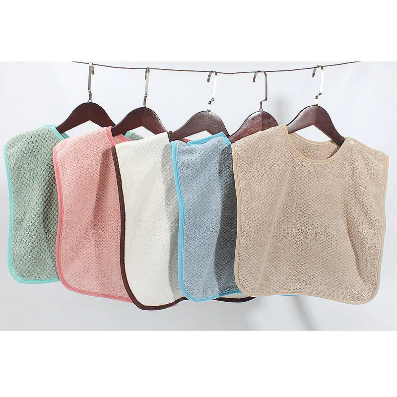 Muslin Multifunction Children Bib Apron Washing Face Kerchief