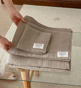 Muslin Square Towel Toiletries Item Stuff Newborn Hand