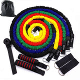 Mytripdream 150lbs Resistance Bands Set 11pc Break Proof