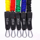 Mytripdream 150lbs Resistance Bands Set 11pc Break Proof