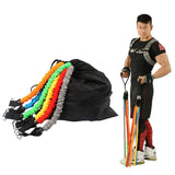 Mytripdream 150lbs Resistance Bands Set 11pc Break Proof