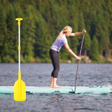 N0HA Telescoping Plastic Boat Paddle Collapsible Oar Kayak