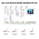 NAGARAKU 50cases bulk purple one length mink eyelash