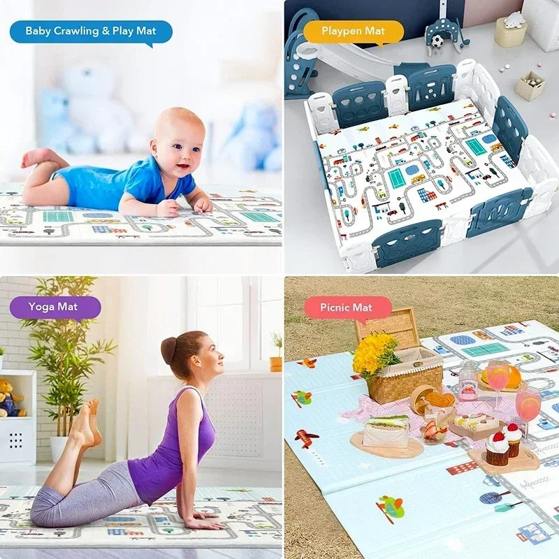 NEW Baby Folding Mat Baby Play Mat 180x200x1cm