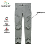 NUONEKO Summer Quick Dry Hiking Pants Mens Womens