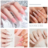 Nail Acrylic Powder and Liquid Monomer Nails Art