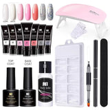 Nail Gel Set 6W LED Lamp Full Manicure