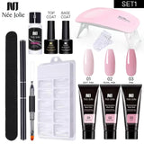 Nail Gel Set 6W LED Lamp Full Manicure