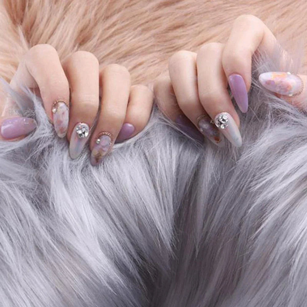 Nail Photo Background Nail Art Soft Fur Table