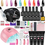 Nail Set Gel Nail Polish Set With UV