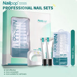 Nailpop Nail Tips and Glue Gel Nail Kit