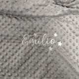 Name Personalised Newborn Baby Blanket Swaddling Baby Bedding