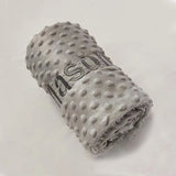 Name Personalised Newborn Baby Blanket Swaddling Baby Bedding