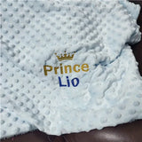 Name Personalised Newborn Baby Blanket Swaddling Baby Bedding