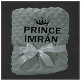 Name Personalised Newborn Baby Blanket Swaddling Baby Bedding
