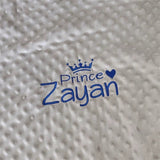 Name Personalised Newborn Baby Blanket Swaddling Baby Bedding