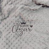 Name Personalised Newborn Baby Blanket Swaddling Baby Bedding