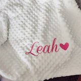 Name Personalised Newborn Baby Blanket Swaddling Baby Bedding