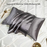 Natural Momme 100% Mulberry Silk pillowcase Natural Mulberry