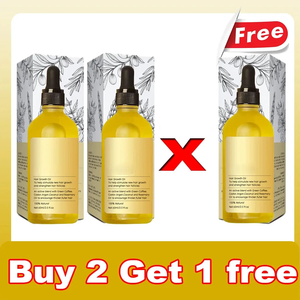 Natural Hair Growth Oil Efficient Anti Hair Loss