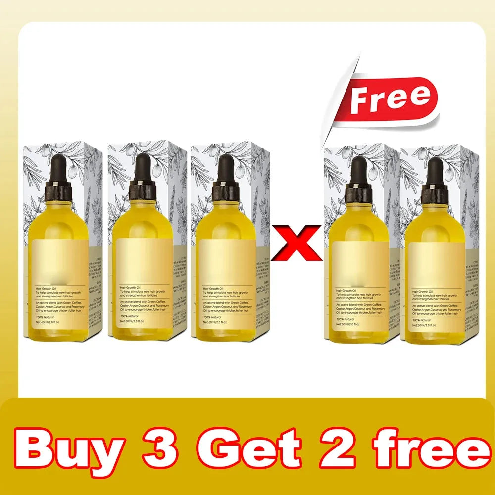 Natural Hair Growth Oil Efficient Anti Hair Loss