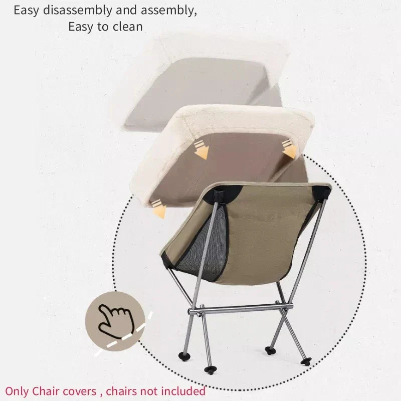 Naturehike Outdoor Camping Moon Chair Cover Portable Cozy