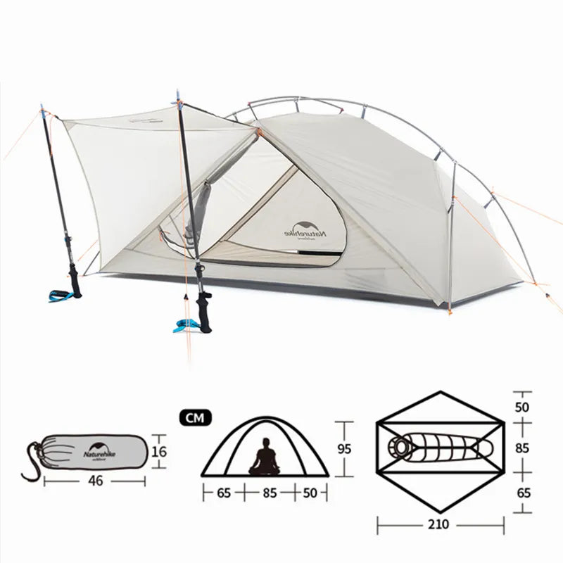 Naturehike VIK Tent 1 2 Person Ultralight Tent