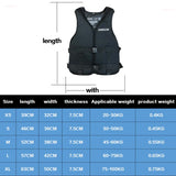 Neoprene Life Jacket for Adult Survival Swimsuit Kayak