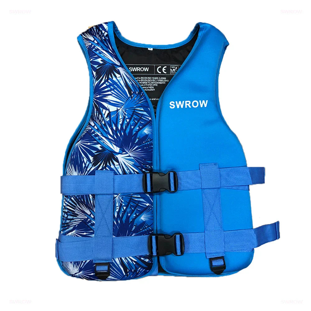 Neoprene Life Jacket for Adult Survival Swimsuit Kayak