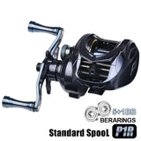 New 2024 5+1BB Magnetic Brake System Baitcasting Fishing