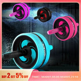 New AB Roller&Jump Rope No Noise Abdominal Wheel