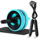 New AB Roller&Jump Rope No Noise Abdominal Wheel
