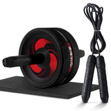New AB Roller&Jump Rope No Noise Abdominal Wheel