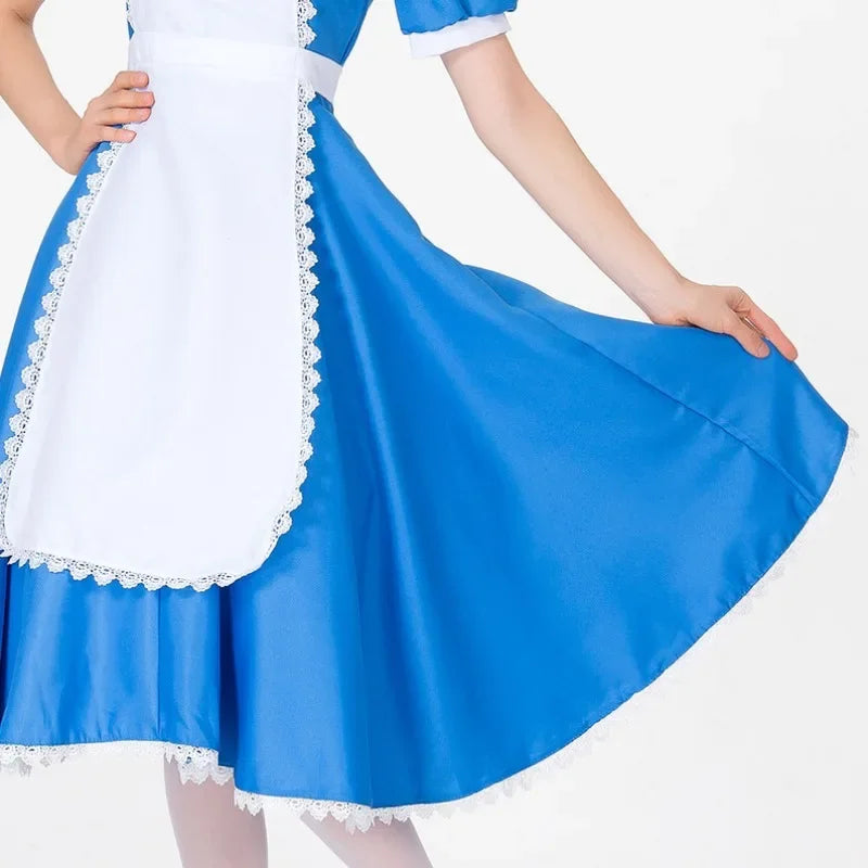 New Adult Alice in Wonderland Cosplay Japanese Anime