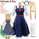 New Anime Miss Kobayashi's Dragon Maid Tohru Cosplay